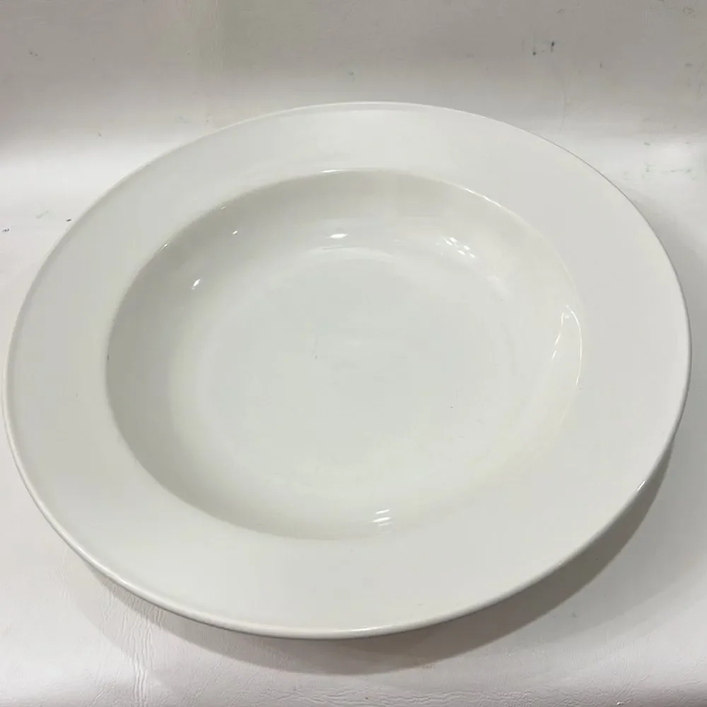 Mikasa Color Spectrum Serving Pasta Salad Bowl CA900 Alpine White 11 In Round
